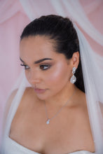 Load image into Gallery viewer, Lana Swarovski crystal chapel length wedding veil