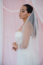Load image into Gallery viewer, Lana Swarovski crystal chapel length wedding veil