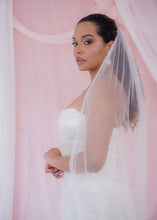 Load image into Gallery viewer, Lana Swarovski crystal chapel length wedding veil