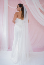 Load image into Gallery viewer, Lana Swarovski crystal chapel length wedding veil