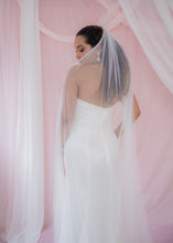 Load image into Gallery viewer, Lana Swarovski crystal chapel length wedding veil