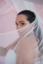 Load image into Gallery viewer, Lana Swarovski crystal chapel length wedding veil