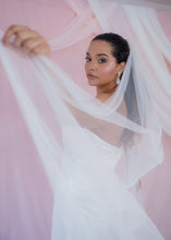 Load image into Gallery viewer, Lana Swarovski crystal chapel length wedding veil