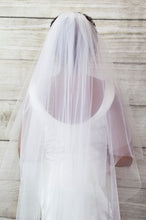 Load image into Gallery viewer, double layer bridal veil
