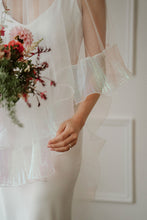 Load image into Gallery viewer, Odette ruffle veil with blusher
