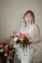 Load image into Gallery viewer, Odette ruffle veil with blusher
