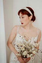 Load image into Gallery viewer, Celine pearl headband
