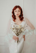 Load image into Gallery viewer, Odette ruffle veil with blusher
