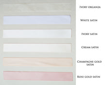Load image into Gallery viewer, Silver crystal and pearl bridal belt

