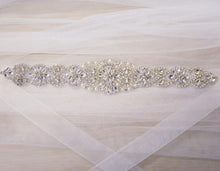 Load image into Gallery viewer, silver bridal belt
