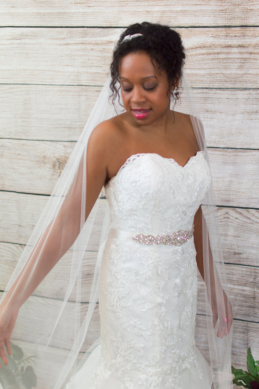 chapel length veil uk