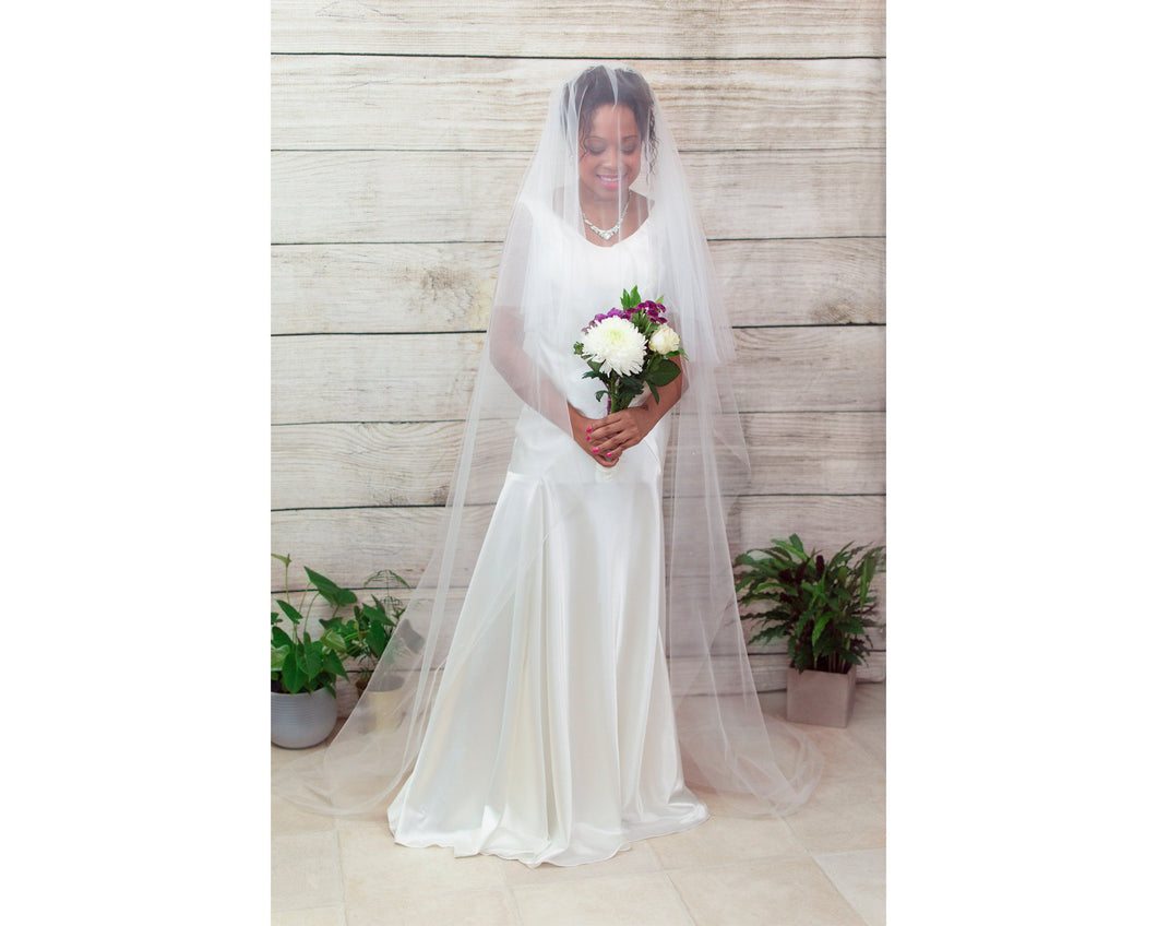 double layer veil